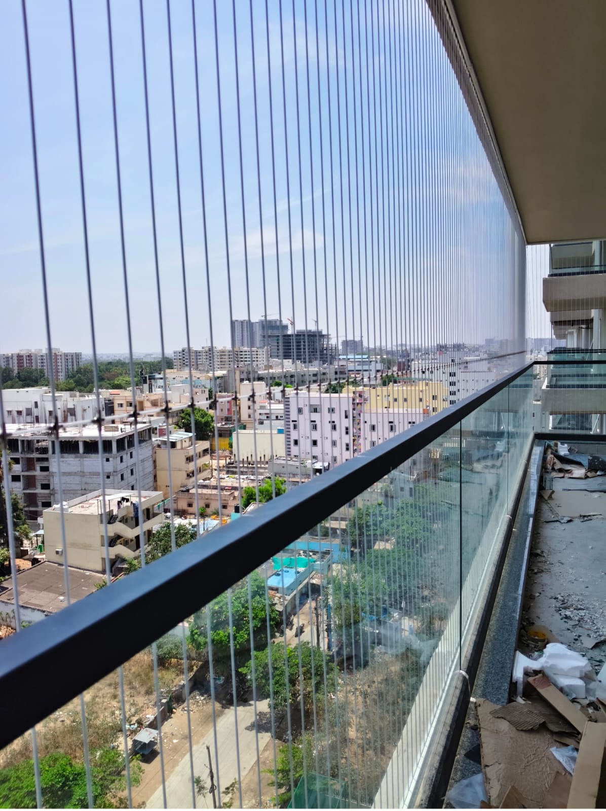 High-Rise Villas installation at Open Corridor & Skyline View, Gachibowli